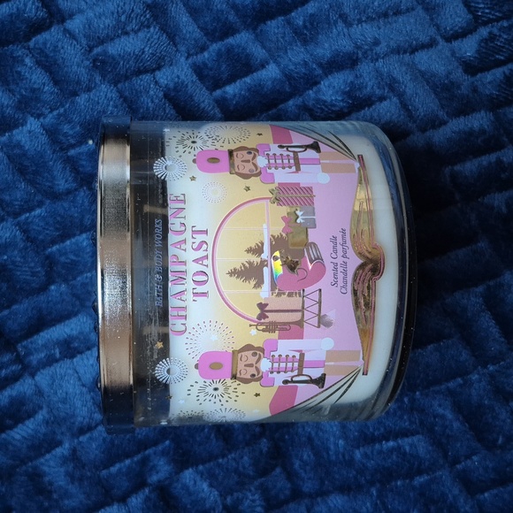 Bath & Body Works Other - Champagne Toast 3 Wick Candle From Bath & Body Works! Brand New!